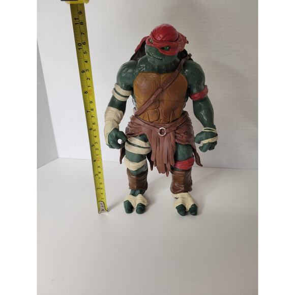TMNT Movie 11" Raphael Playmates 2014 Action Figure Teenage Mutant Ninja Turtles - Picture 6 of 6